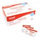 Clinell CASS100 Alcohol Sterile Skin Sachets Cleans Skin, Latex Free, Dermatologically Tested 100 Wipe Sachets